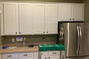 cabinet repainting Kitchen Repainting