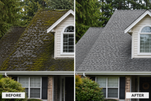 Roof Cleaning Before Exterior Painting: Why Tacoma Homeowners Should Never Skip This Step