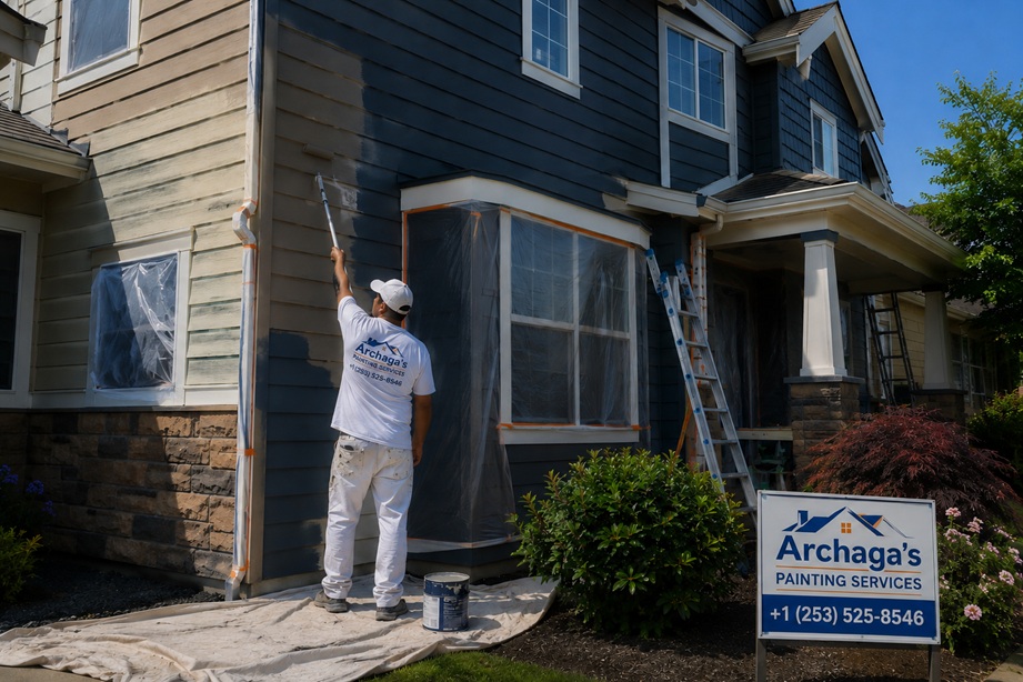 Exterior House Painting in Bonney Lake