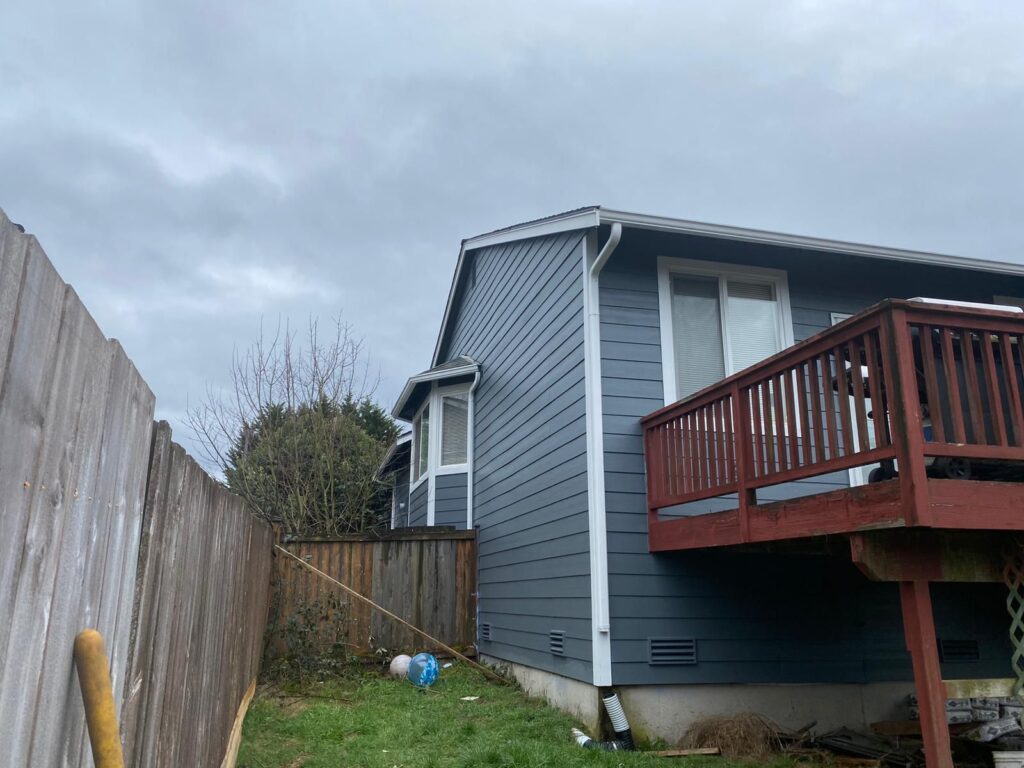 For homeowners in Bonney Lake and Tacoma, catching these problems early is especially important. Months of rain and moisture can turn minor paint damage into problems with siding, trim, and exposed wood.